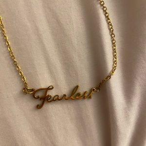 Fearless necklace